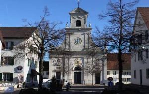 The Mariastein church, Switzerland