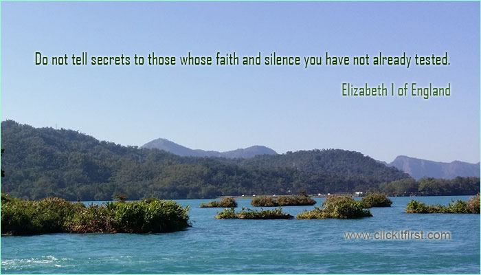 Famous Quotes of Queen Elizebeth