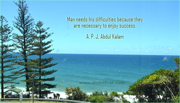 Famous Quote of A.P.J Abdul Kalam