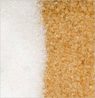 white sugar or raw sugar