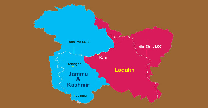 Jammu and Kashmir officially bifurcated into two Union Territories